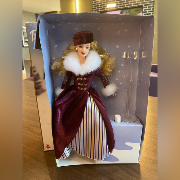 Brand New Special Edition Victorian Ice Skater Barbie Doll Mattel - Picture 5 of 16